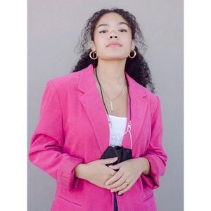 NWT Lucky Honey - "The Mask Chain Black Leather"